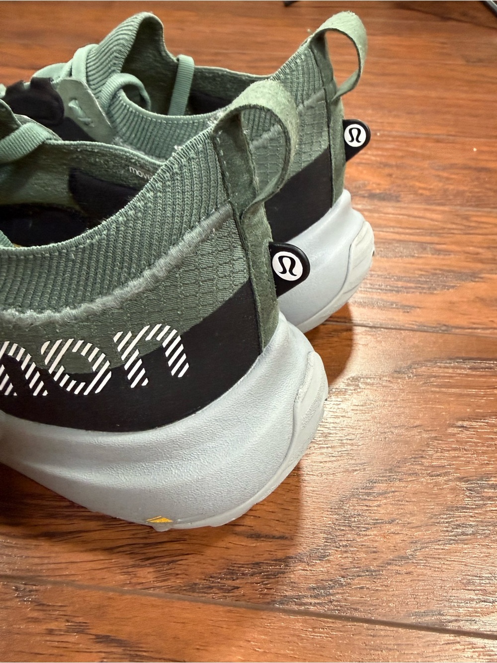 Lululemon Green & Yellow Athletic Sneakers - Picture 13 of 16